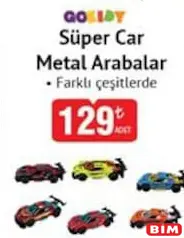 GOKİDY OYUNCAK SÜPER CAR METAL ARABALAR